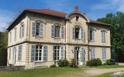 Château et parc de Gémens à Estrablin