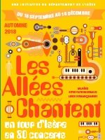 Programme Automne 2018 des Allées Chantent, un tour d'Isère en 80 concerts dans des lieux remarquables du patrimoine isérois